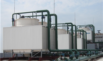 206號(hào)廠房屋面冷卻塔安裝